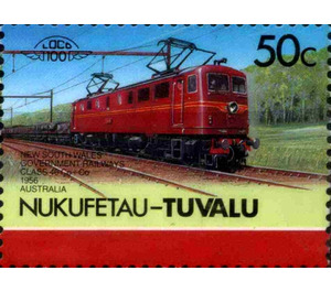 New South Wales Goverment Railways Class 46 Co-Co 1956 Aust… - Polynesia / Tuvalu, Nukufetau 1987