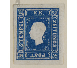 newspaper stamp  - Austria / k.u.k. monarchy / Empire Austria 1859 - 1.05 Kreuzer