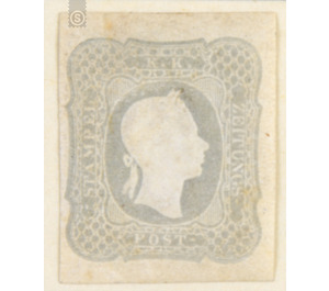 newspaper stamp  - Austria / k.u.k. monarchy / Empire Austria 1861 - 1.05 Kreuzer