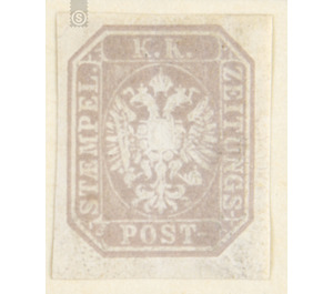 newspaper stamp  - Austria / k.u.k. monarchy / Empire Austria 1863 - 1.05 Kreuzer