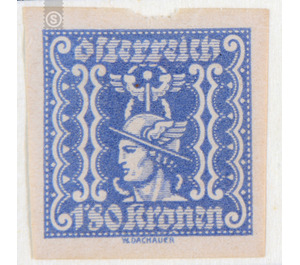 Newspaper Stamps  - Austria / Republic of German Austria / German-Austria 1922 - 1.80 Krone