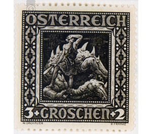 Nibelungensage  - Austria / I. Republic of Austria 1926 - 3 Groschen