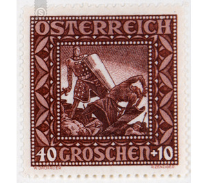 Nibelungensage  - Austria / I. Republic of Austria 1926 - 40 Groschen