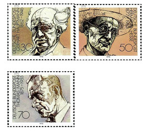 Nobel laureate in German-language literature  - Germany / Federal Republic of Germany 1978 Set