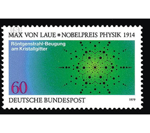 Nobel laureate of physics and chemistry  - Germany / Federal Republic of Germany 1979 - 60 Pfennig