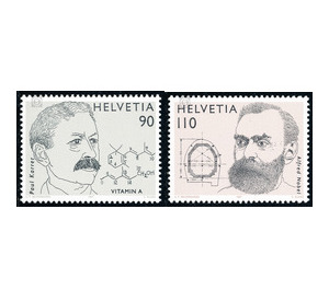 Nobel prize  - Switzerland 1997 Set