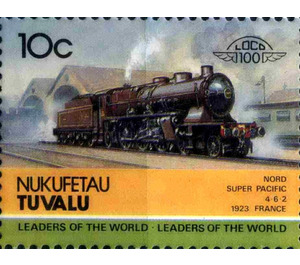 Nord Super Pacific 4-6-2 1923 France - Polynesia / Tuvalu, Nukufetau 1985