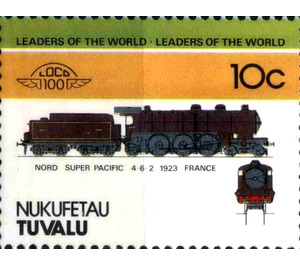 Nord Super Pacific 4-6-2 1923 France - Polynesia / Tuvalu, Nukufetau 1985