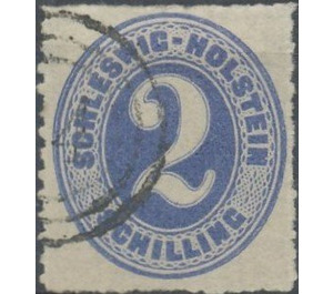 Numerals - Germany / Old German States / Schleswig Holstein & Lauenburg 1866 - 2