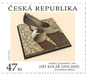 "Object/Chiasmage" by Jiří Kolář - Czech Republic (Czechia) 2020 - 47