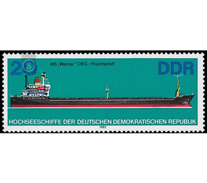 Ocean-going vessels  - Germany / German Democratic Republic 1982 - 20 Pfennig