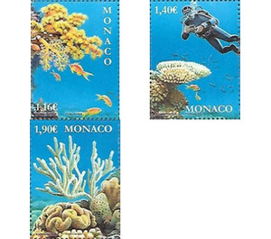 Oceanographic Museum of Monaco: Corals (2020) - Monaco 2020 Set