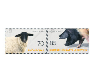 Old and endangered livestock breeds in Germany  - Germany / Federal Republic of Germany 2016 Set