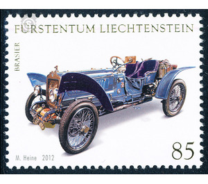 Old automobiles  - Liechtenstein 2012 - 85 Rappen