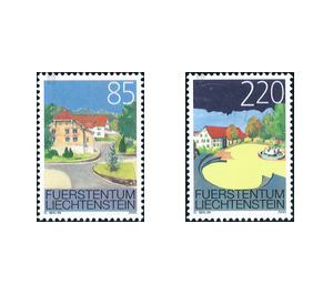 Old buildings townscape protection  - Liechtenstein 2005 Set