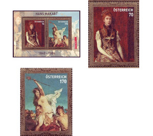 Old Master Hans Makart  - Austria / II. Republic of Austria 2011 Set