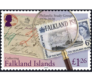 Old Postal Card and Error Stamp of 1964 - South America / Falkland Islands 2020