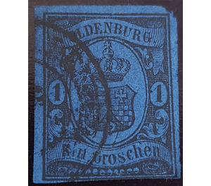 Oldenburg coat of arms - Germany / Old German States / Oldenburg 1859 - 1