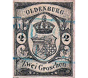 Oldenburg coat of arms - Germany / Old German States / Oldenburg 1859 - 2