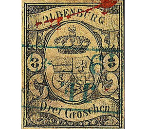 Oldenburg coat of arms - Germany / Old German States / Oldenburg 1859 - 3