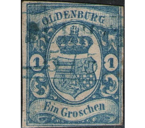 Oldenburg coat of arms - Germany / Old German States / Oldenburg 1861 - 1