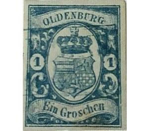 Oldenburg coat of arms - Germany / Old German States / Oldenburg 1861 - 1