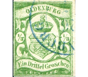 Oldenburg coat of arms - Germany / Old German States / Oldenburg 1861