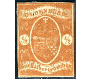 Oldenburg coat of arms - Germany / Old German States / Oldenburg 1861