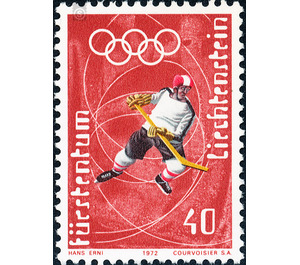 Olympic Games 1972  - Liechtenstein 1971 - 40 Rappen
