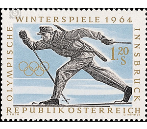 Olympic games  - Austria / II. Republic of Austria 1963 - 1.20 Shilling