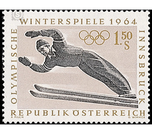 Olympic games  - Austria / II. Republic of Austria 1963 - 1.50 Shilling