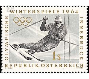 Olympic games  - Austria / II. Republic of Austria 1963 - 1 Shilling