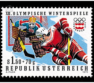 Olympic games  - Austria / II. Republic of Austria 1975 - 1.50 Shilling