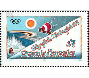 Olympic games  - Austria / II. Republic of Austria 1994 - 7 Shilling