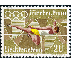 Olympic games  - Liechtenstein 1972 - 20 Rappen