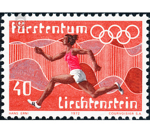 Olympic games  - Liechtenstein 1972 - 40 Rappen