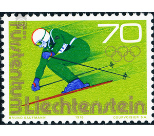 Olympic games  - Liechtenstein 1975 - 70 Rappen