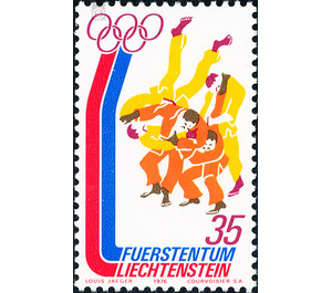 Olympic games  - Liechtenstein 1976 - 35 Rappen