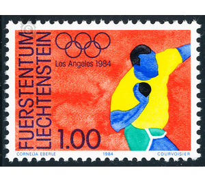 Olympic games  - Liechtenstein 1984 - 100 Rappen