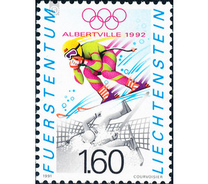 Olympic games  - Liechtenstein 1991 - 160 Rappen