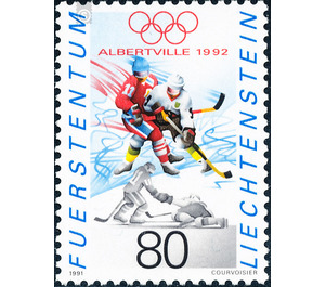 Olympic games  - Liechtenstein 1991 - 80 Rappen