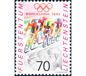 Olympic games  - Liechtenstein 1992 - 70 Rappen