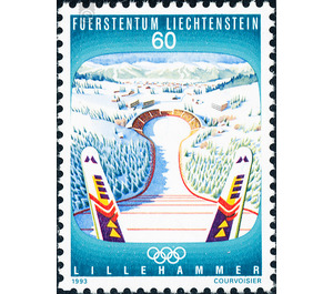 Olympic games  - Liechtenstein 1993 - 60 Rappen