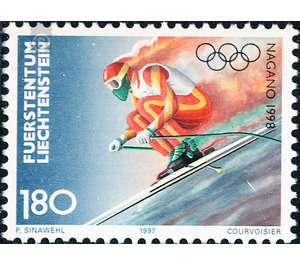 Olympic games  - Liechtenstein 1997 - 180 Rappen