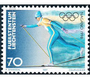 Olympic games  - Liechtenstein 1997 - 70 Rappen