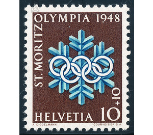 Olympic games  - Switzerland 1948 - 10 Rappen