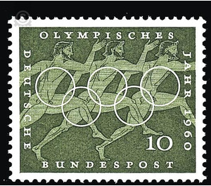 Olympic Summer Games  - Germany / Federal Republic of Germany 1960 - 10