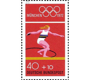 Olympic Summer Games  - Germany / Federal Republic of Germany 1972 - 40 Pfennig