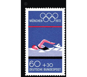 Olympic Summer Games  - Germany / Federal Republic of Germany 1972 - 60 Pfennig