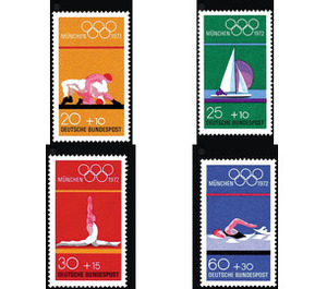 Olympic Summer Games  - Germany / Federal Republic of Germany 1972 Set